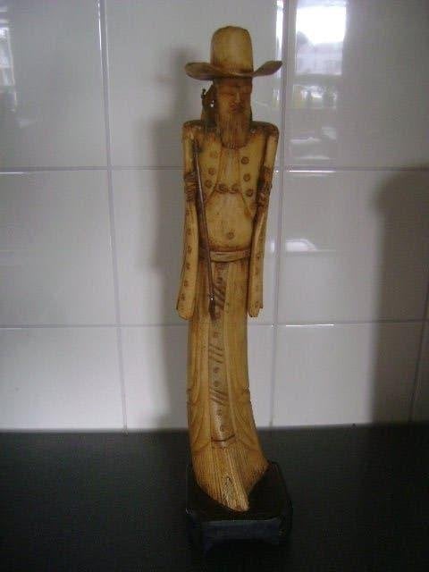 man met baard  punt van speer in de hand, Antiek en Kunst, Ophalen of Verzenden