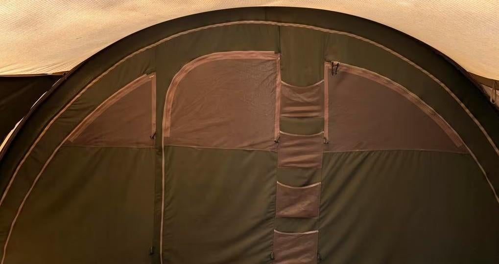 BRADANI 6-persoons tent + diverse accessoires UITSTEKENDE ST, ., Ophalen of Verzenden, Zo goed als nieuw, .