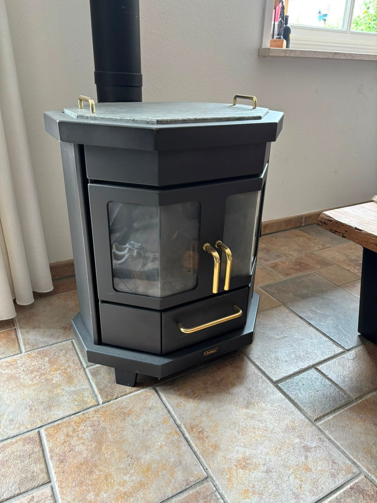 Gas kachel faber, Huis en Inrichting, Kachels, Ophalen, Gebruikt, Gas, Vrijstaand