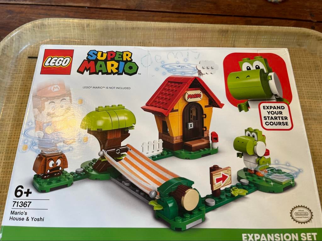 LEGO Super Mario 71367 Mario's House & Yoshi Uitbreidingsset, Ophalen of Verzenden, Zo goed als nieuw, Overige merken
