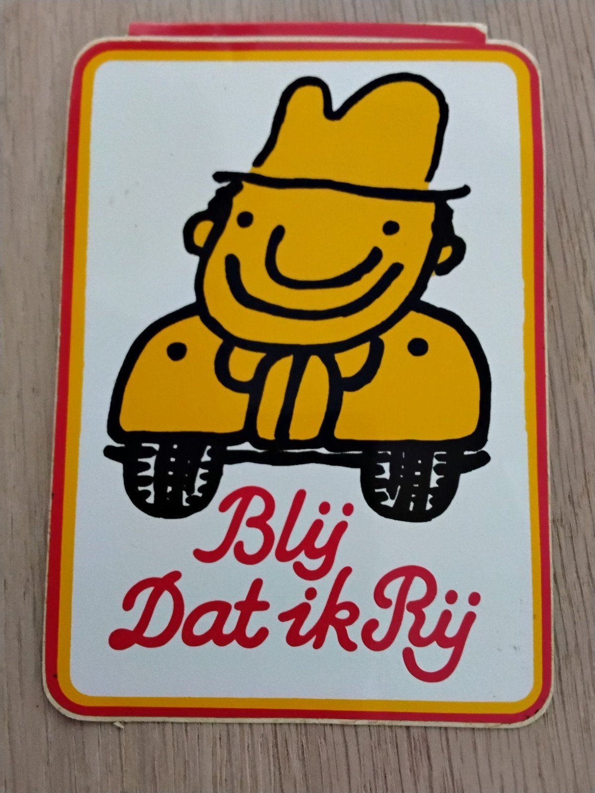 Leuke sticker, Verzamelen, Ophalen of Verzenden, Zo goed als nieuw