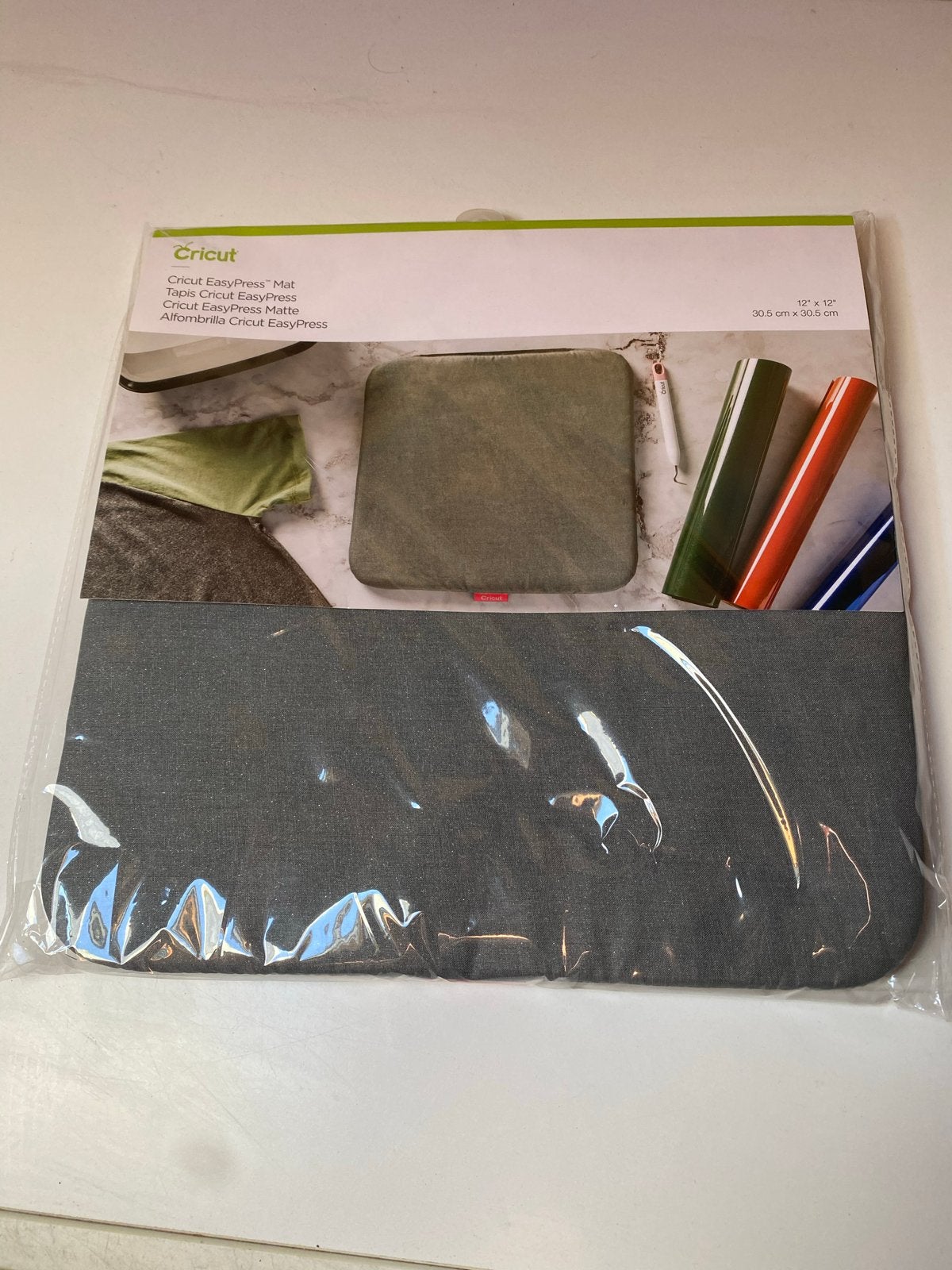 Cricut EasyPress Mat 12"x12" (30.5x30.5cm) Nieuw, Overige thema's, Nieuw, Ophalen of Verzenden, Grijs