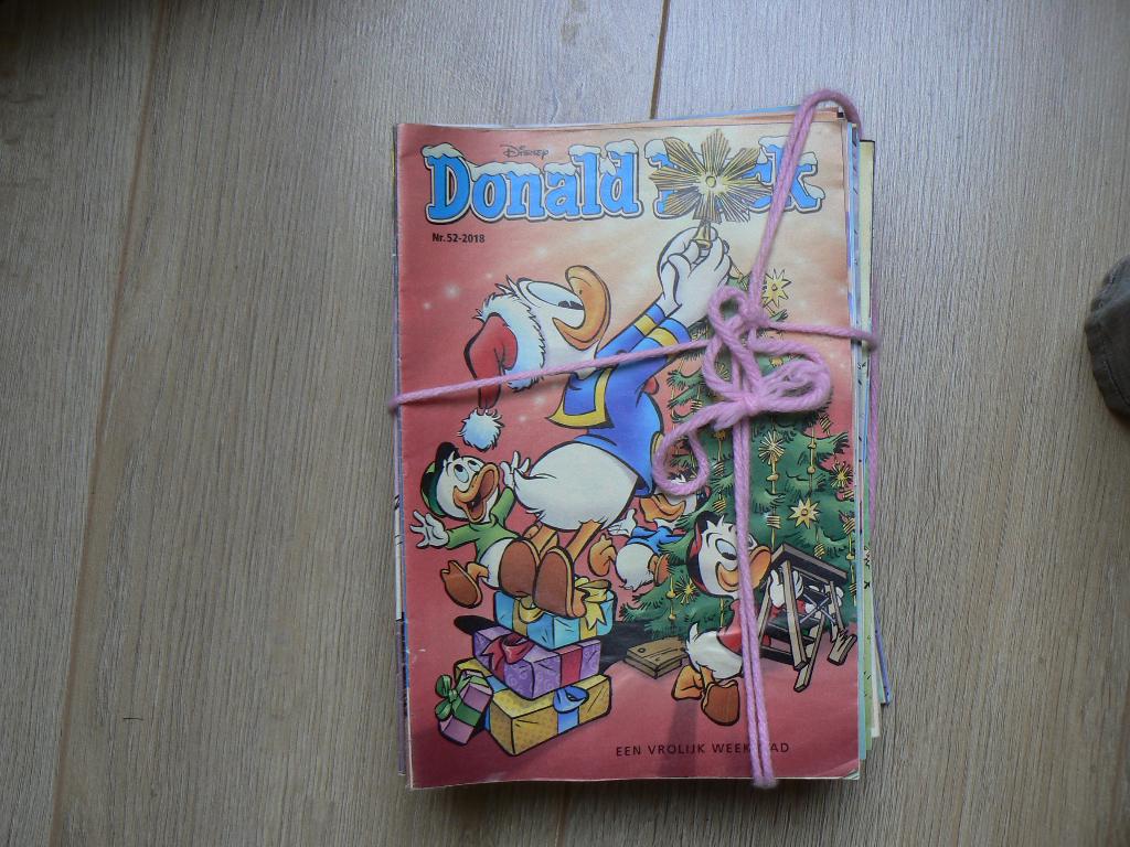 te koop jaargang donald duck, Gelezen, Complete serie of reeks, Walt Disney, Ophalen of Verzenden