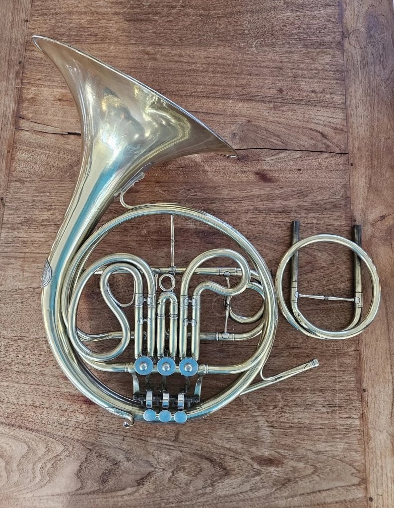 V. F. Cerveny F / Eb French Hoorn, Muziek en Instrumenten, Blaasinstrumenten | Hoorns, Ophalen, Gebruikt, F-hoorn