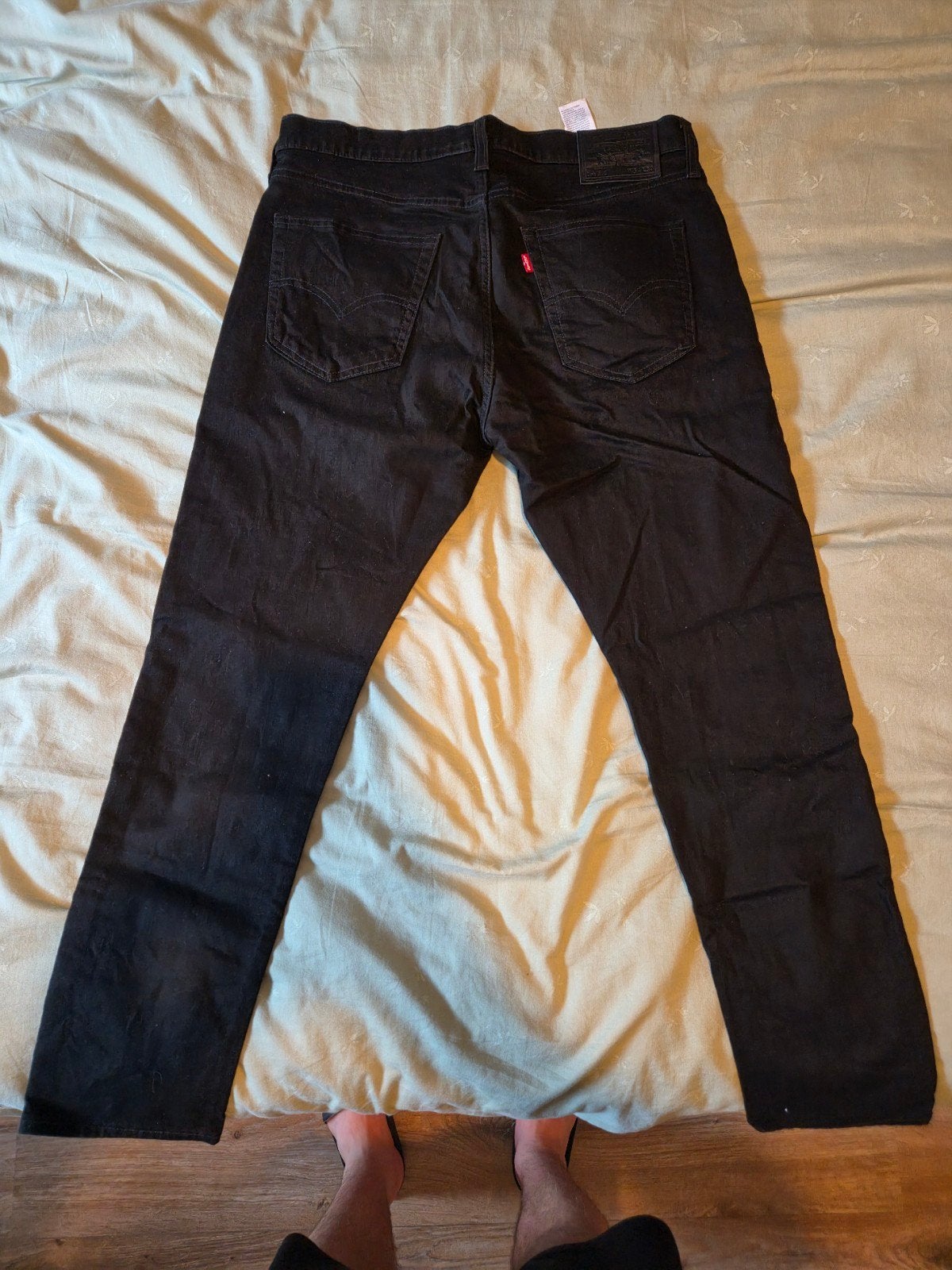 Levi's 512 Slim Taper Jeans Zwart W34 L30, Levi's, Zwart, Nieuw, Ophalen of Verzenden