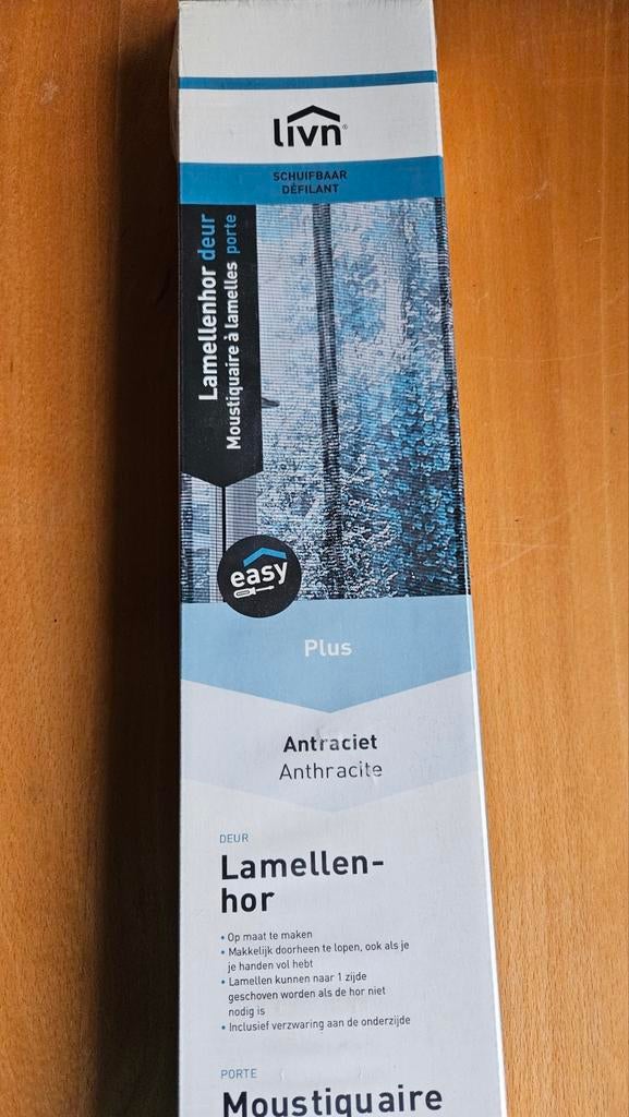 Lamellenhor Nieuw!, Doe-het-zelf en Verbouw, Deuren en Horren, Ophalen, 80 tot 100 cm, 215 cm of meer, Hordeur
