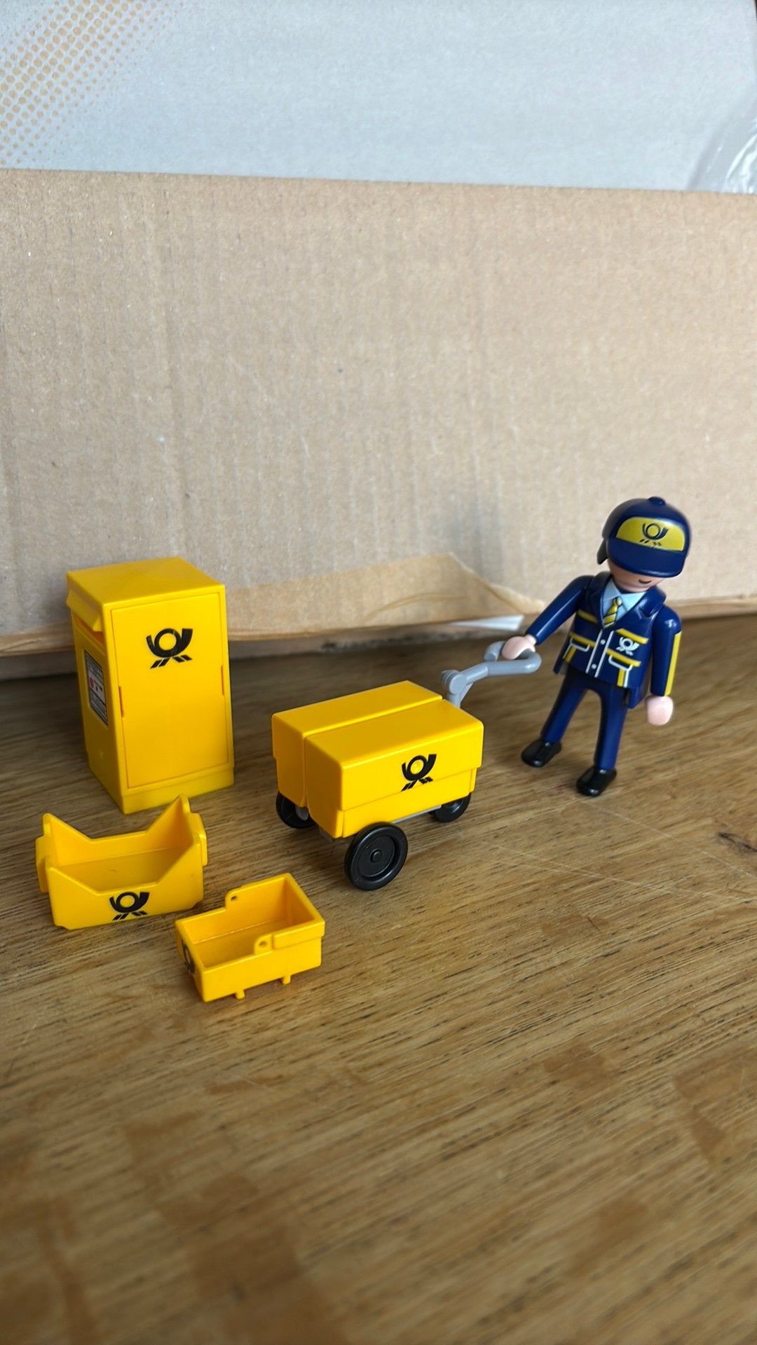 Playmobil postbode, Ophalen of Verzenden, Gebruikt