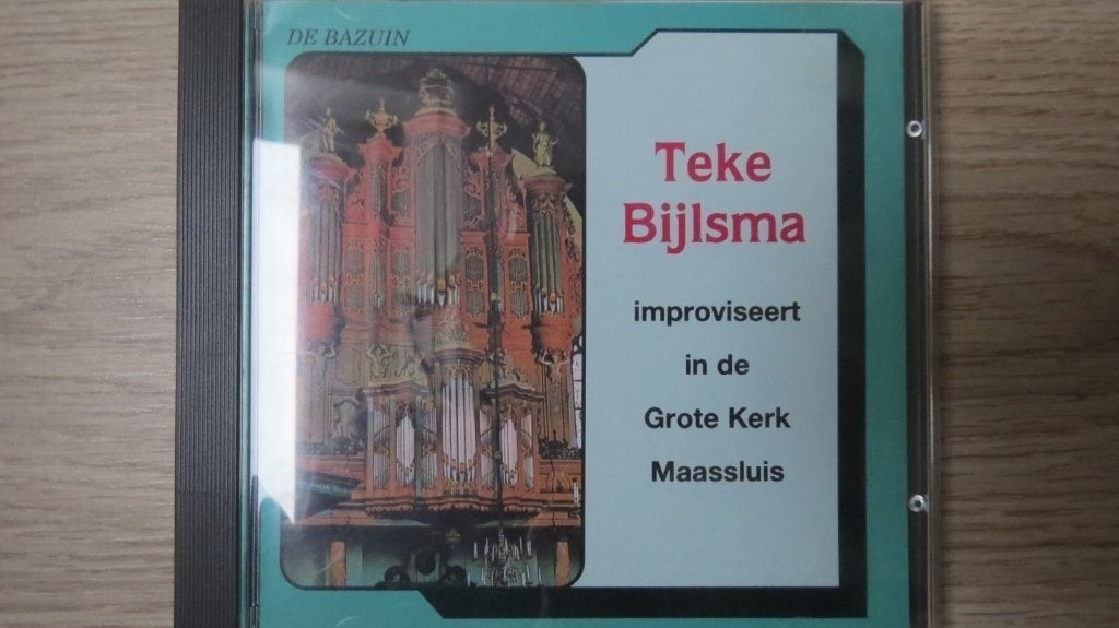 Cd orgel Teke Bijlsma improviseert in de Grote kerk Maasluis, Ophalen of Verzenden, Zo goed als nieuw, Gospel