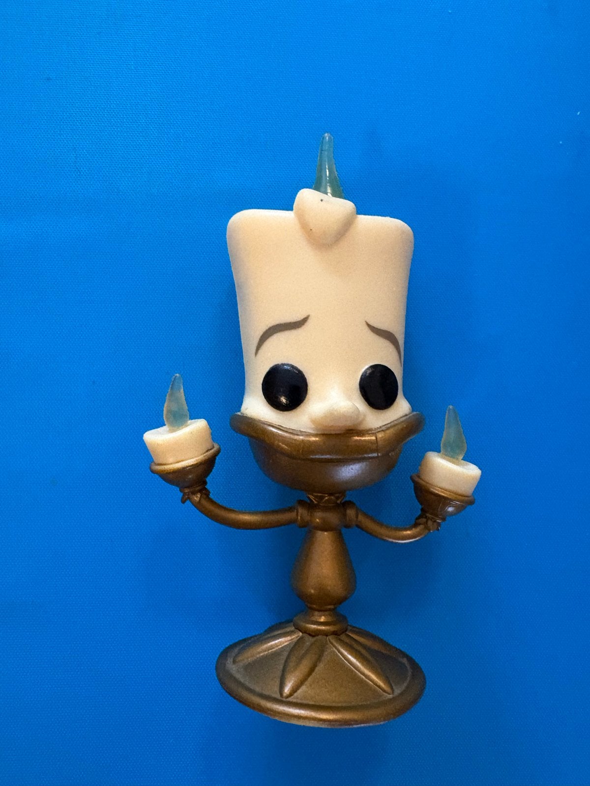 Funko pop # 93 Lumière -Belle en het Beest Disney, Kunststof, Bruin, Ophalen of Verzenden, Zo goed als nieuw