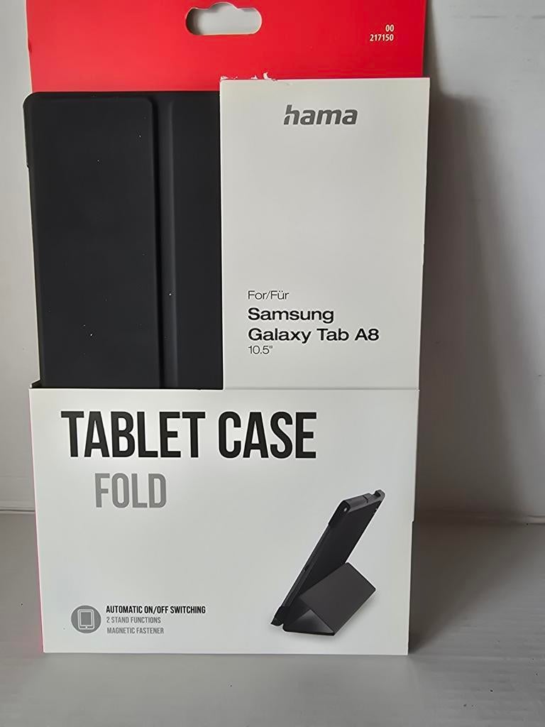 Hama Tablet Case Fold voor Samsung Galaxy Tab A8 10.5", 10 inch, Nieuw, Bescherming voor- en achterkant, Ophalen of Verzenden