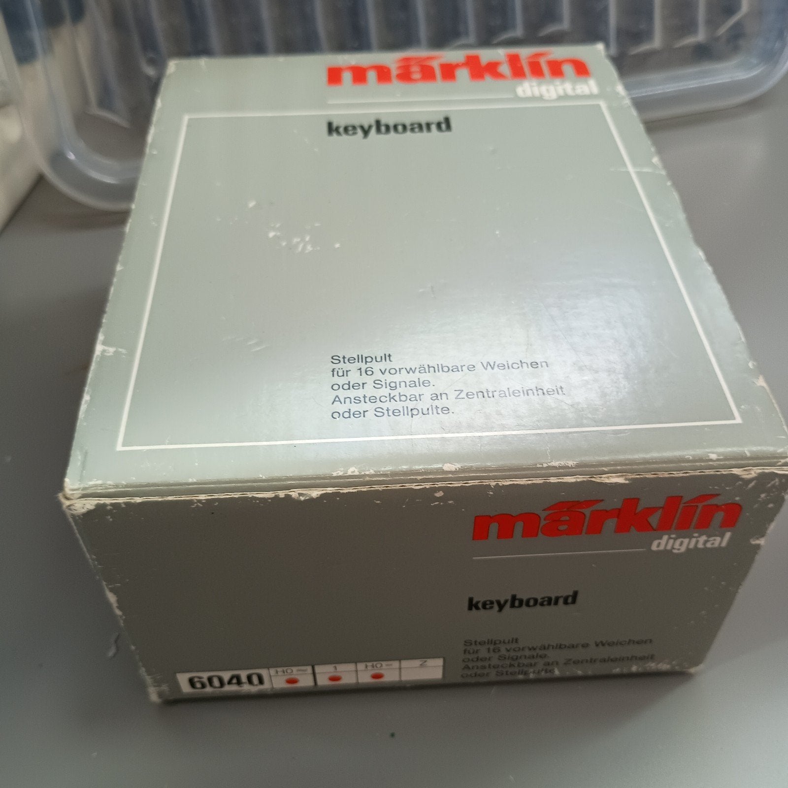 Märklin keyboard 6040, Ophalen of Verzenden, Wisselstroom, Rails, Märklin