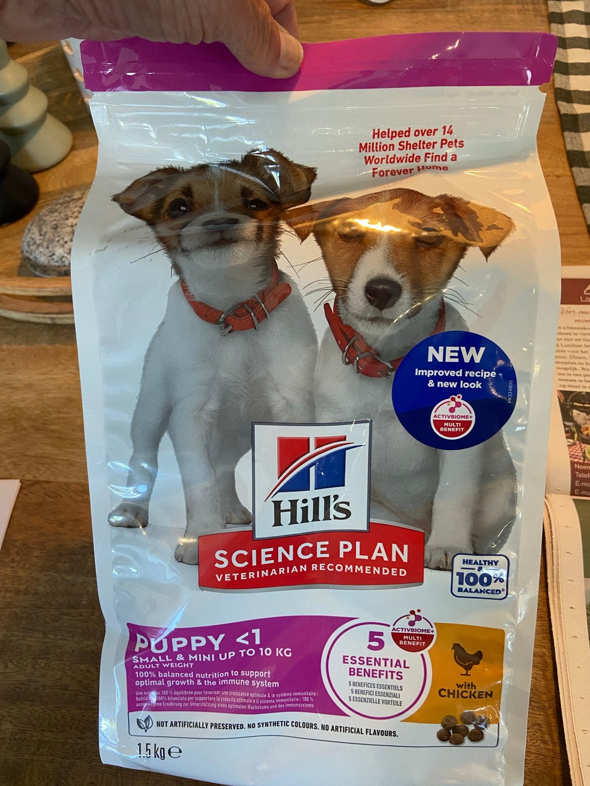 Hill’s puppy brokjes small mini up kip, Dieren en Toebehoren, Dierenvoeding, Ophalen, Hond