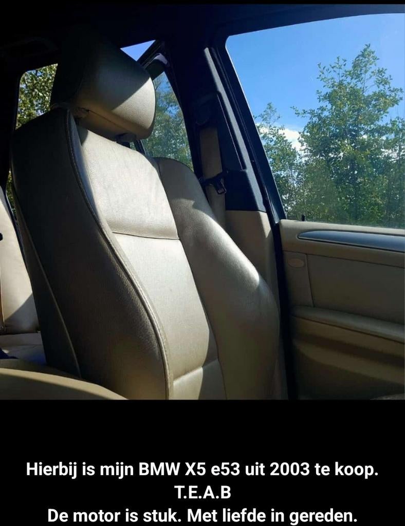 BMW X5 Te Koop!  Verkoop onderdelen ook mogelijk., Ophalen, BMW