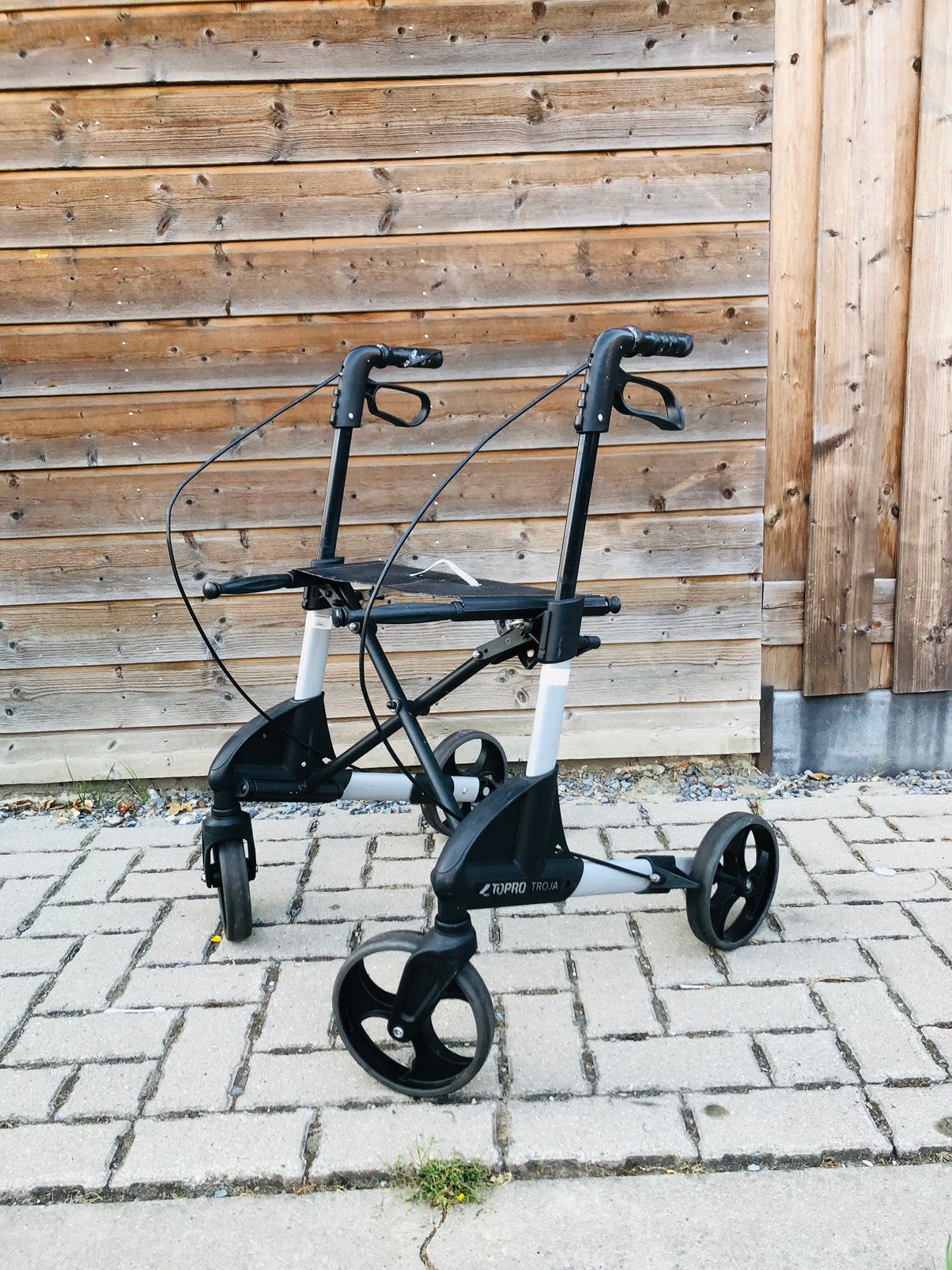 Opvouwbare inklapbare lichtgewicht rollator Topro Troja, Ophalen of Verzenden, Lichtgewicht, Gebruikt