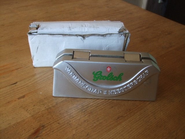 Grolsch menukaarthouder (nr.1), Ophalen of Verzenden, Nieuw, Overige typen, Grolsch