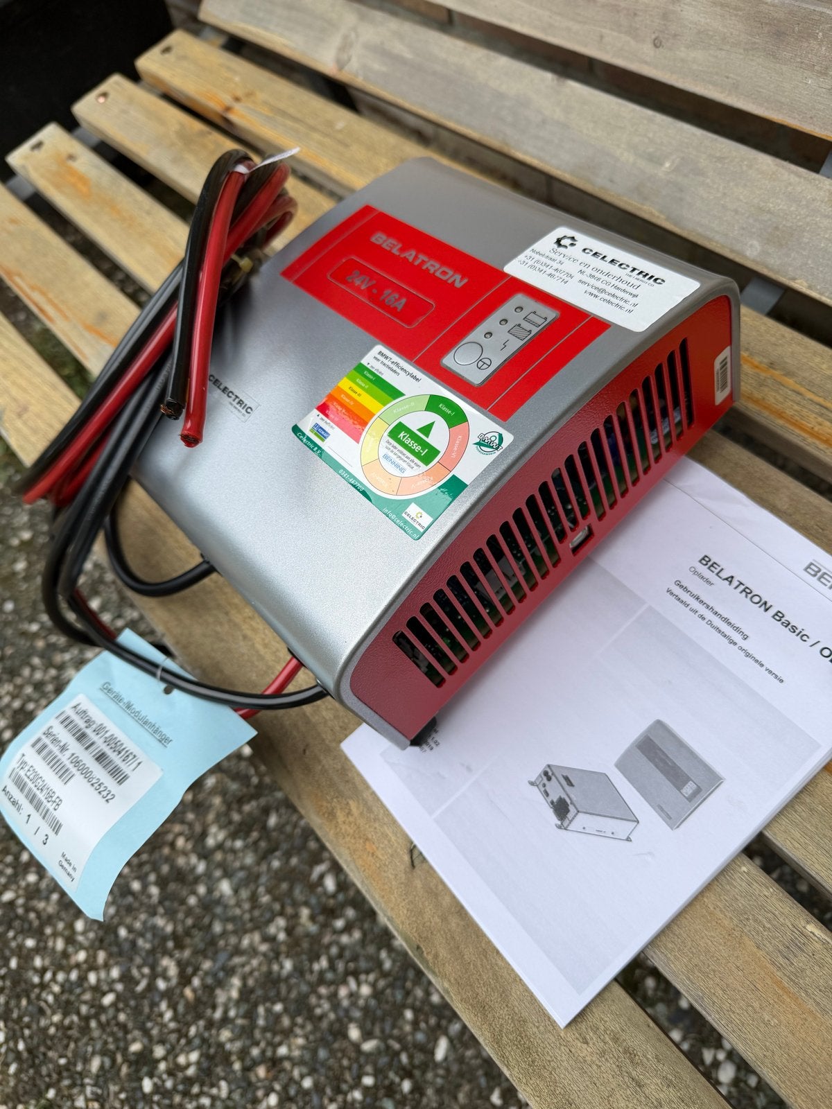 BELATRON Basic / OBL 24V-16A acculader, Nieuw