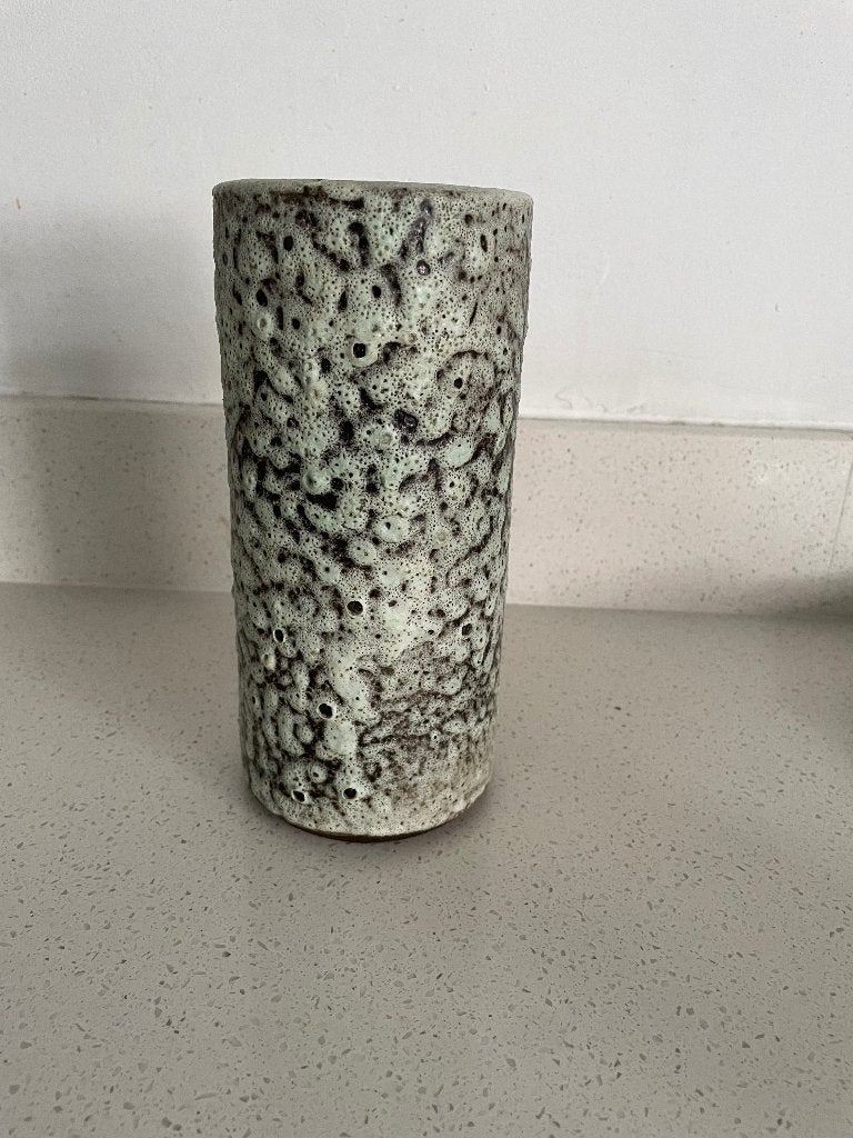 VINTAGE design vaas Pieter Groeneveld keramiek 20cm, Antiek en Kunst, Antiek | Keramiek en Aardewerk, Ophalen of Verzenden