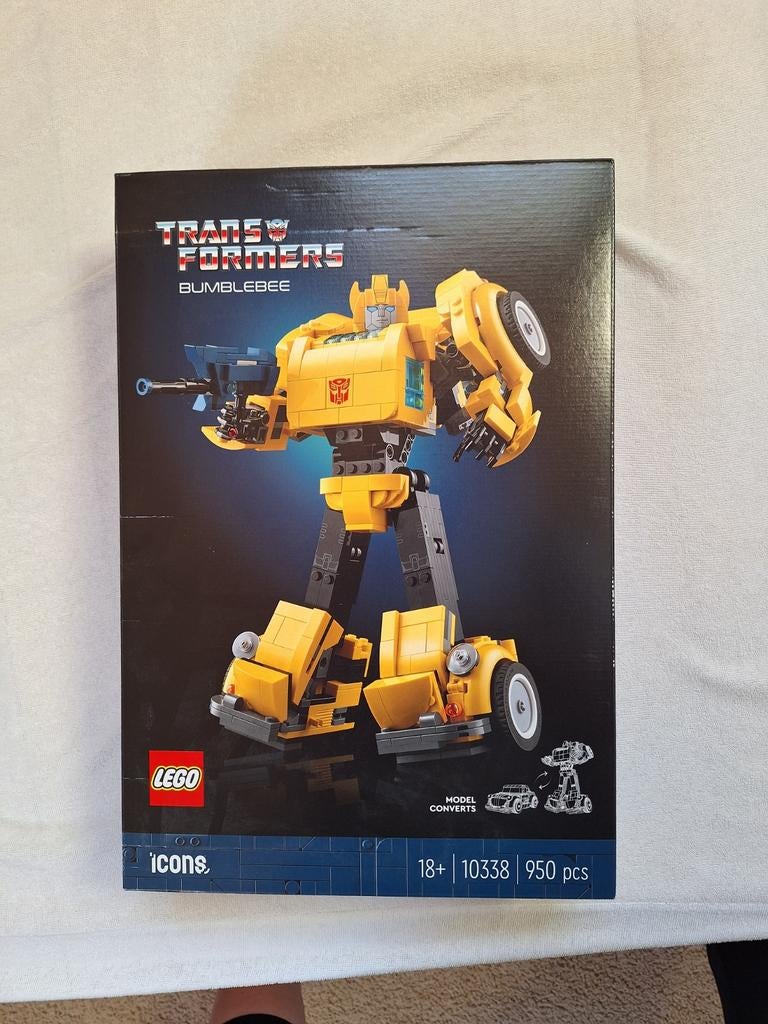 Nieuwe LEGO Icons Transformers Bumblebee 10338 - Ongeopend!, Kinderen en Baby's, Speelgoed | Duplo en Lego, Lego, Nieuw, Ophalen of Verzenden