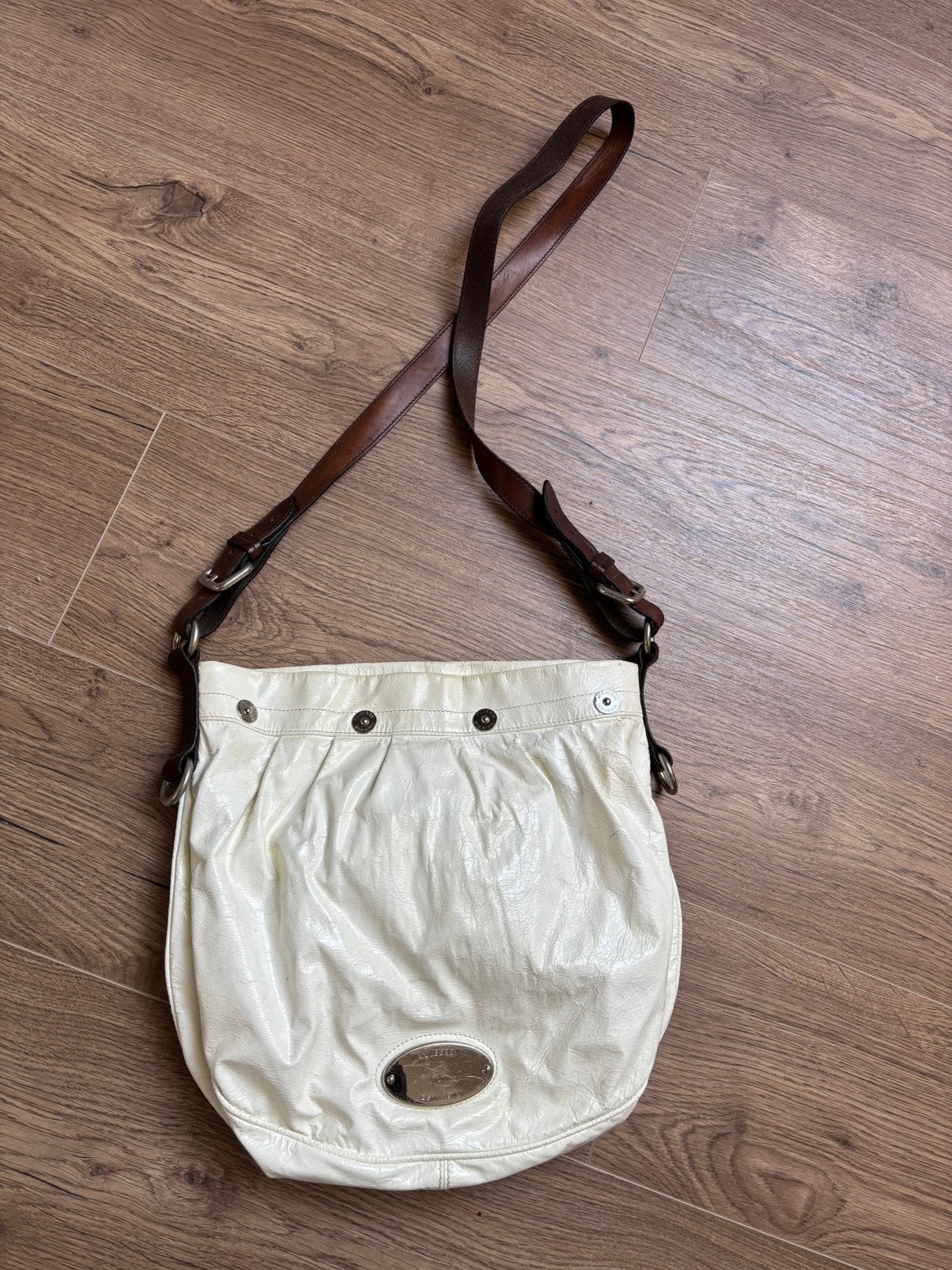 Vintage mulberry tas, Ophalen of Verzenden, Zo goed als nieuw, Bruin, Handtas