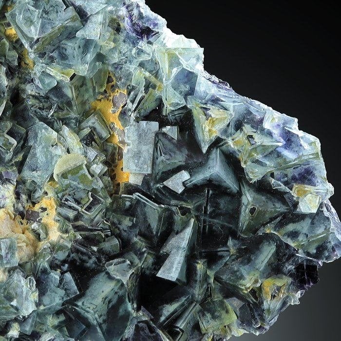 Veelkleurig Fluoriet Mineraal, Verzamelen, Ophalen of Verzenden, Mineraal