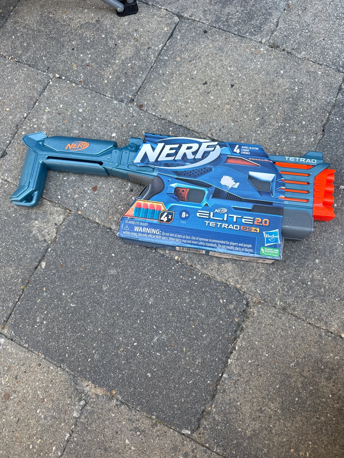 Nieuwe Nerf Elite 2.0 Tetrad RS-4 Blaster, Ophalen of Verzenden, Nieuw, Jongen of Meisje
