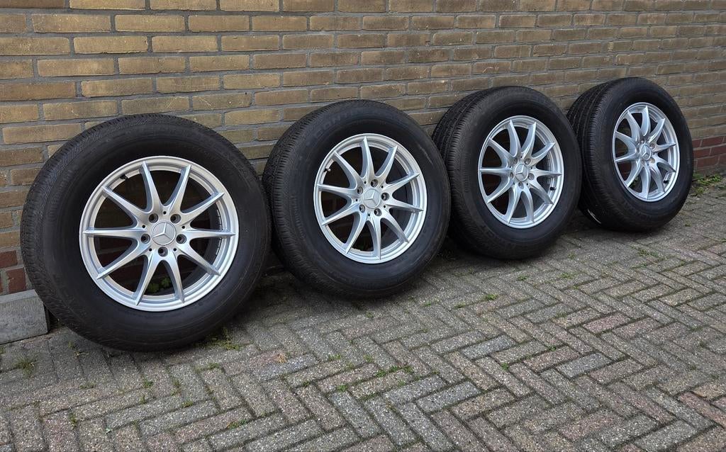 Mercedes Velgen met Banden 235 65 17, Auto-onderdelen, Banden en Velgen, ., Ophalen of Verzenden, Mercedes, Continental