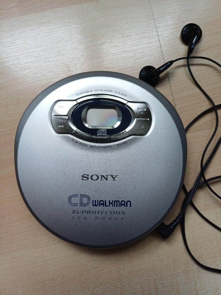Sony CD Walkman D-EJ610, Ophalen, Walkman