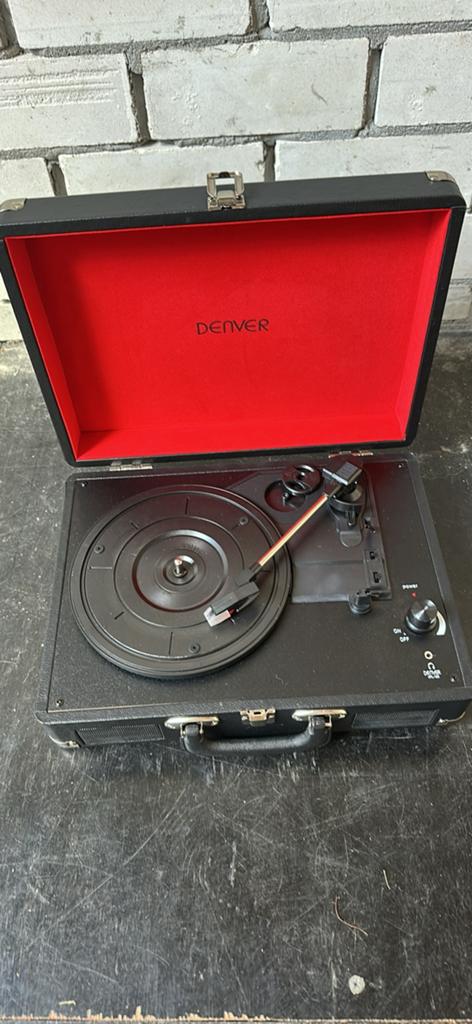 Platenspeler denver, nieuw in retro / vintage stijl, Overige merken, Ophalen of Verzenden, Zo goed als nieuw, USB-aansluiting