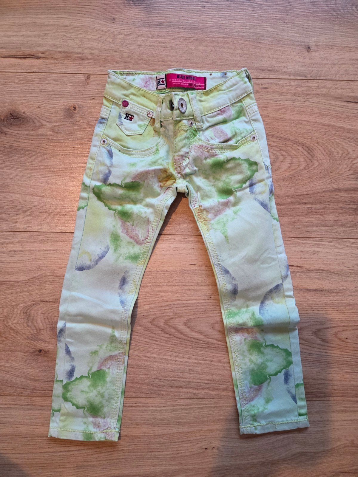 Spijkerbroek Blue Rebel, maat 92, Broek, Meisje, Blue Rebel, Ophalen of Verzenden