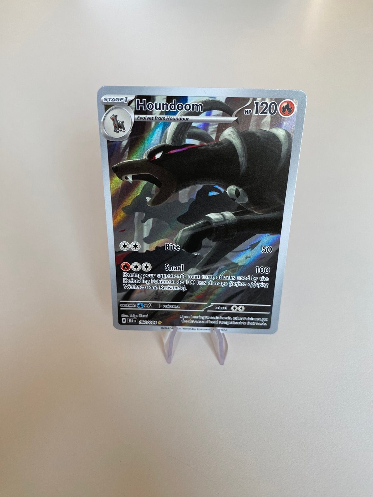 Houndoom NM, Ophalen of Verzenden, Zo goed als nieuw
