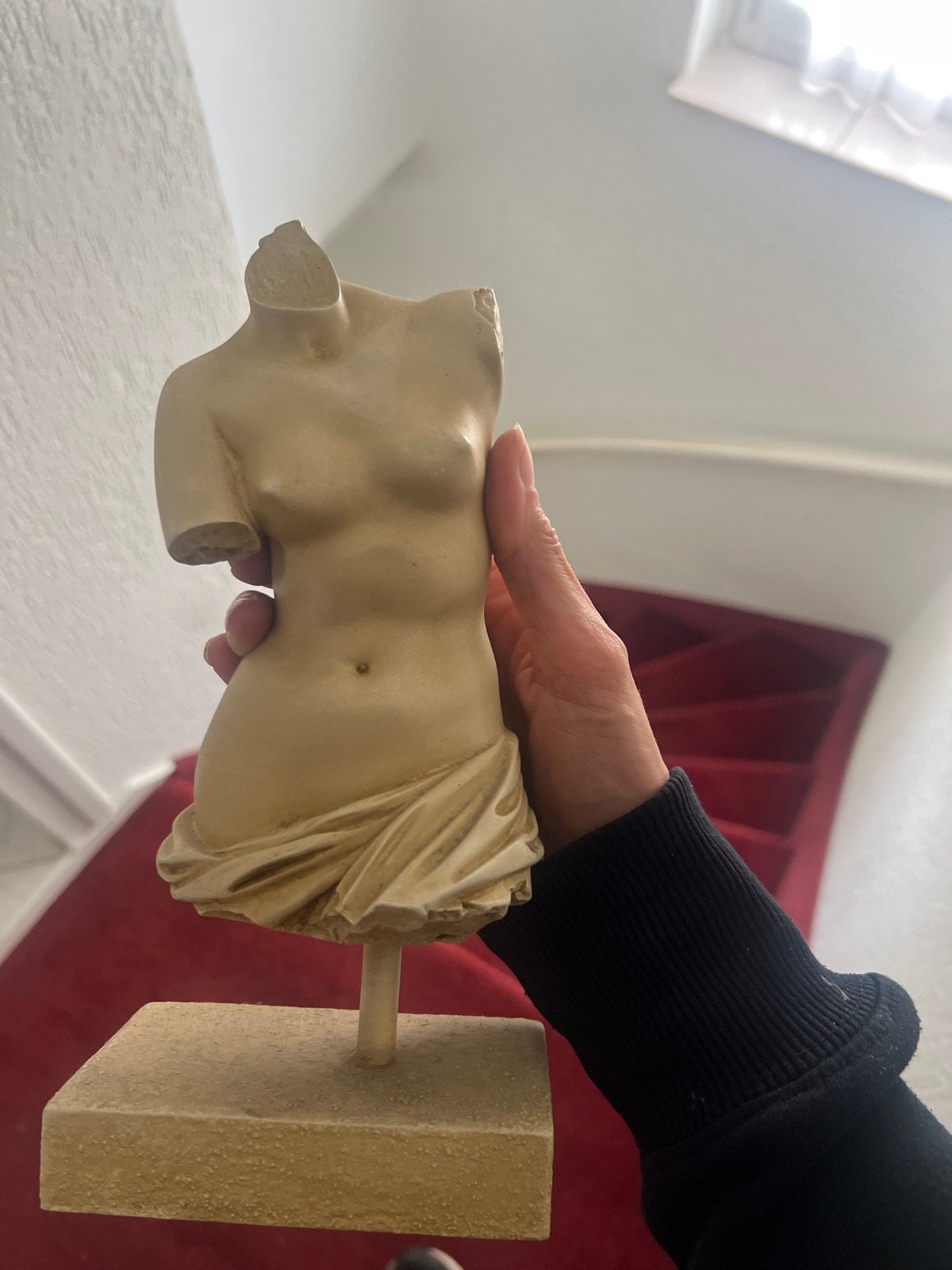 Klassieke Buste Vrouwelijk Torso - Decoratief Beeld, Antiek en Kunst, Kunst | Beelden en Houtsnijwerken, Minder dan 20 cm, Buste
