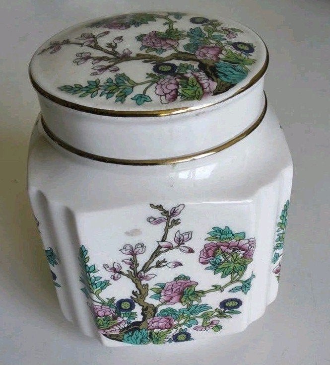 Vintage sadler engelse porseleinen theebus. Oosters motief, Antiek en Kunst, Ophalen of Verzenden