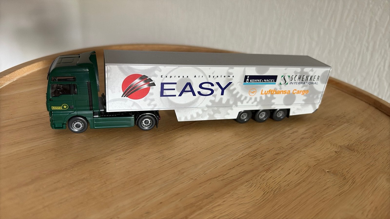 WIKING MAN.RINNEN MET OPLEGGER EASY. HO 1:87, Ophalen of Verzenden, Zo goed als nieuw