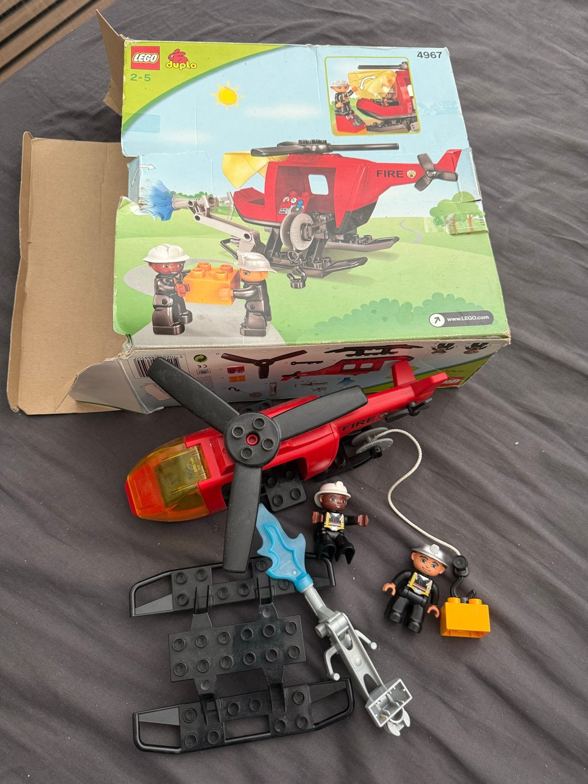Lego Duplo Brandweer Helikopter Set 4967