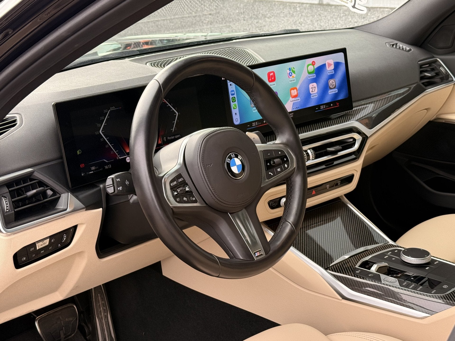 BMW 3-serie M340i xDrive 374PK | Schuifdak | El.Stoelen | AC, Auto's, 1700 kg, Zwart, Bedrijf, Vierwielaandrijving