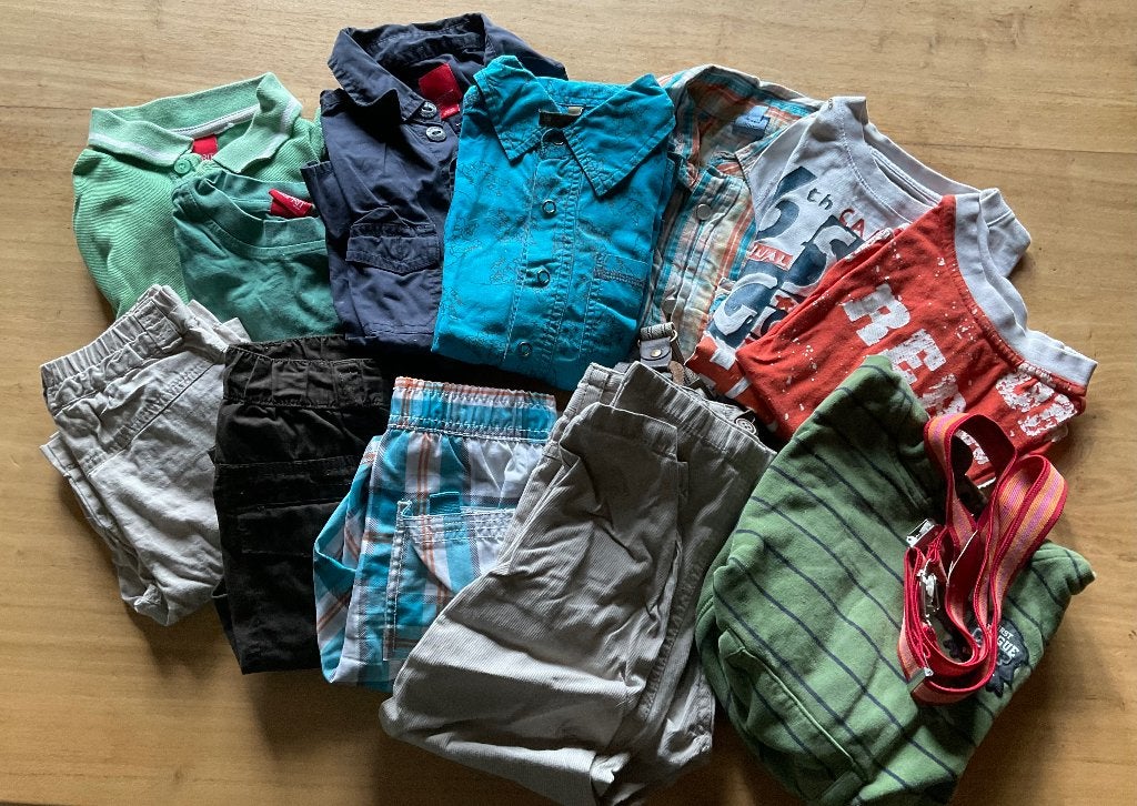 Kledingpakket jongens maat 92-98, Ophalen of Verzenden, Gebruikt, Maat 92