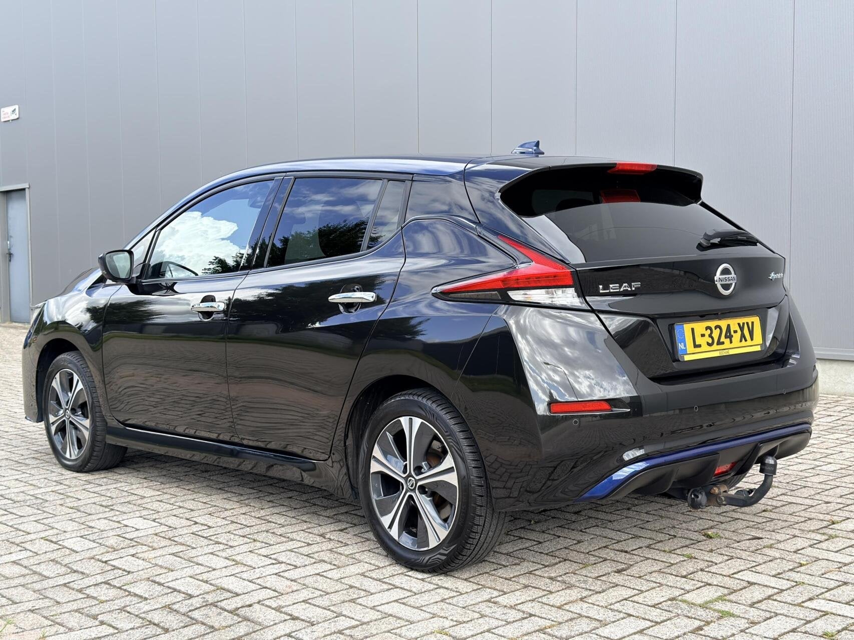Nissan LEAF e+ Connecta 62 kWh 1e eig|Dealer OH|Trekhaak|Car, Gebruikt, Met garantie (alle), Zwart, 385 km