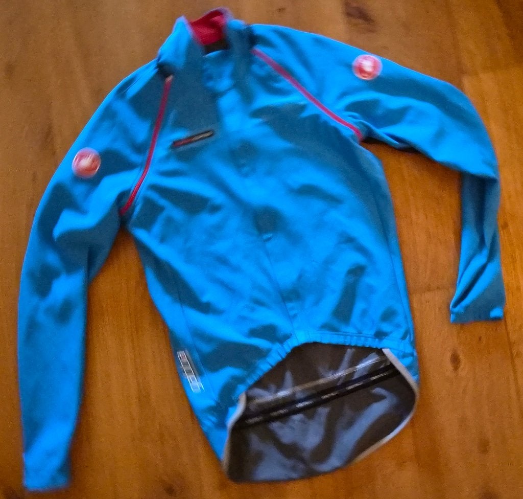 Castelli Gabba Perfetto RoS Fietsjack Goretex L, Fietsen en Brommers, Castelli, Verzenden, Dames, Zo goed als nieuw