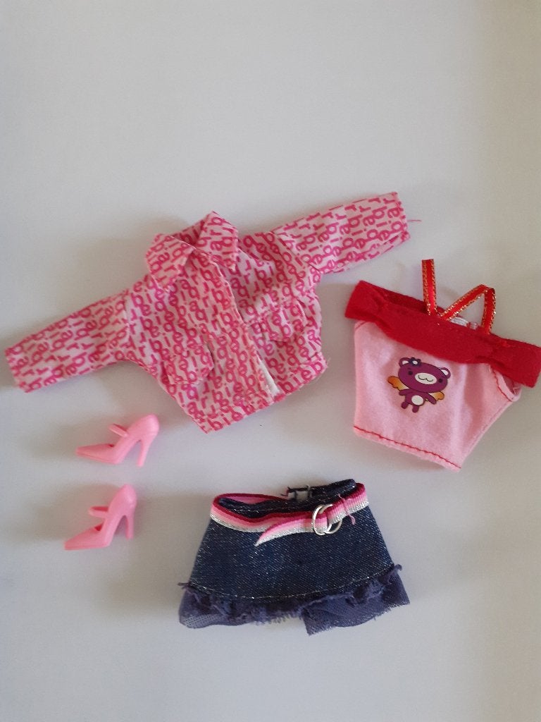 Barbie Fashion Fever/Fashionistas kleding 80/90, Verzenden, Gebruikt, Kleertjes
