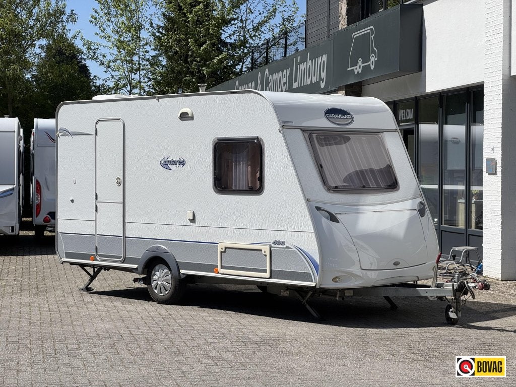 Caravelair Antares Luxe 400 , VERKOCHT !, Overige typen, Treinzit, Schokbreker, Particulier