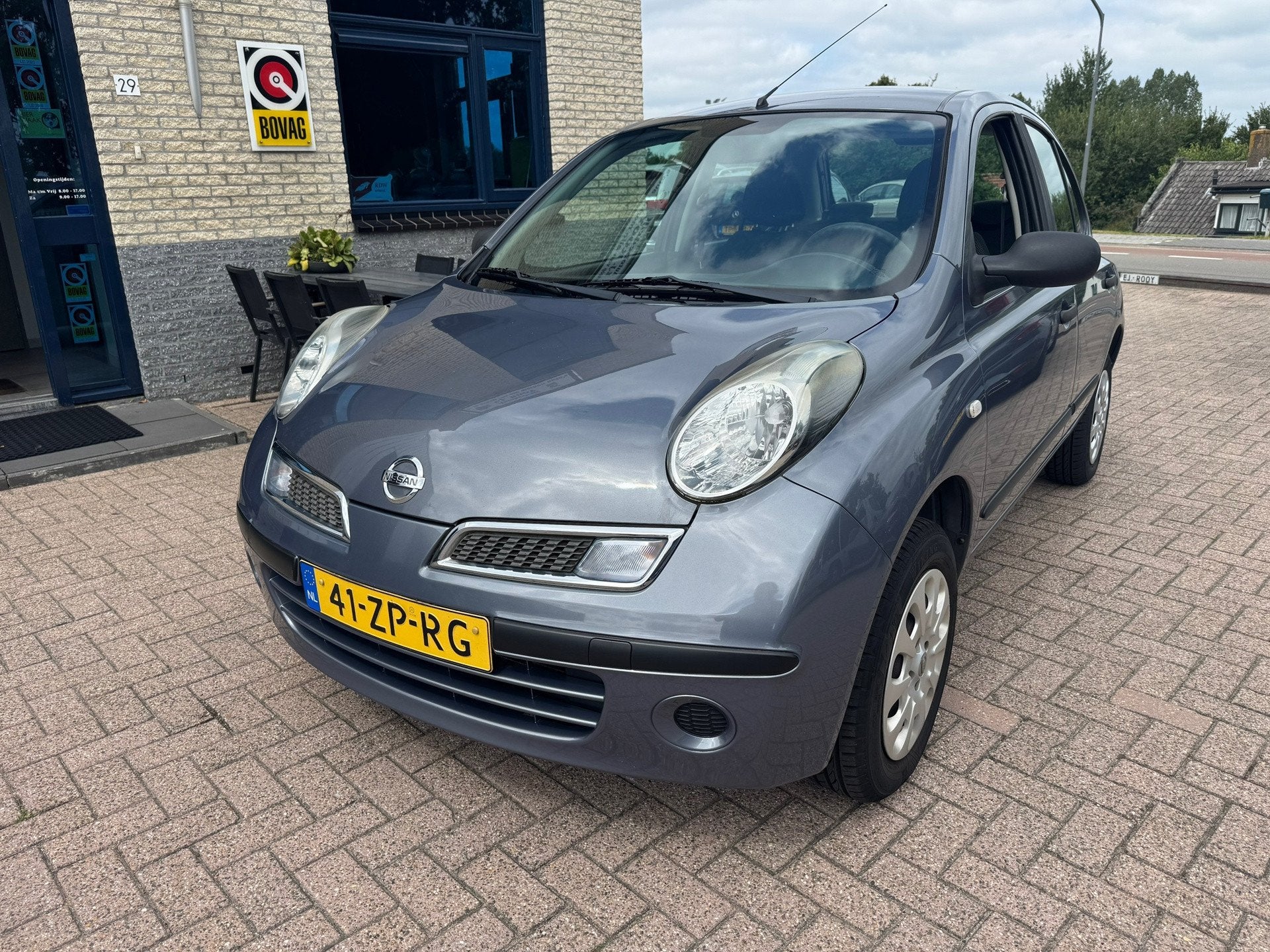 Nissan Micra 1.2 Mix- NAP- NL auto- zuinig rijden, Gebruikt, 31 €/maand, 4 cilinders, Blauw