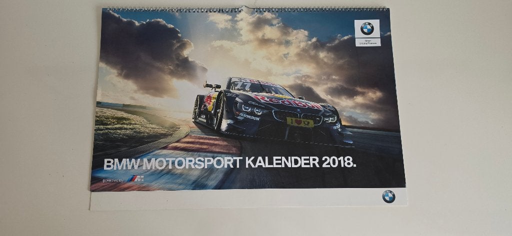 BMW Motorsport kalender 2018 M4 DTM M6 GT3 M8 GTE, Ophalen