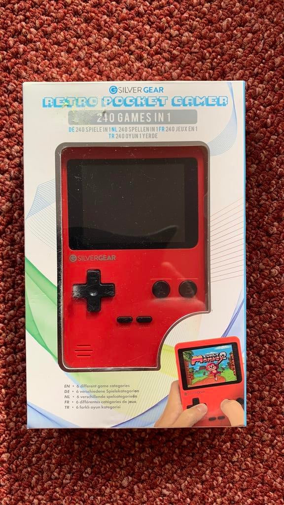 Retro game console pocket, Ophalen of Verzenden, Zo goed als nieuw, Overige modellen