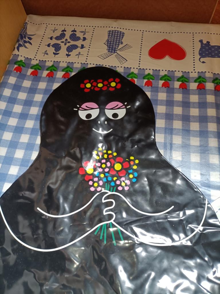 Barbamama opblaasbare pop NIEUW Barbapapa, Ophalen of Verzenden, Babypop