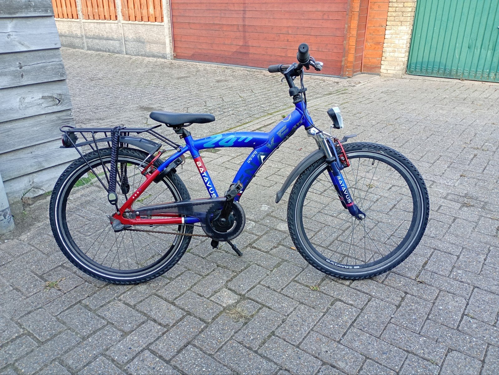 Batavus Snake 24 inch, Ophalen, Velgrem, Versnellingen, Batavus Snake