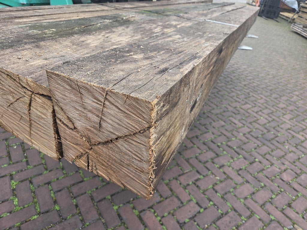 Rustieke gebruikte hardhouten palen - nr: HB72, Ophalen, Gebruikt, Palen, Hardhout
