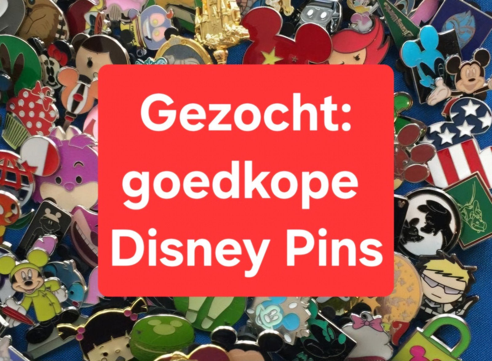 Gezocht: goedkope Disney Pins, Ophalen, Speldje of Pin