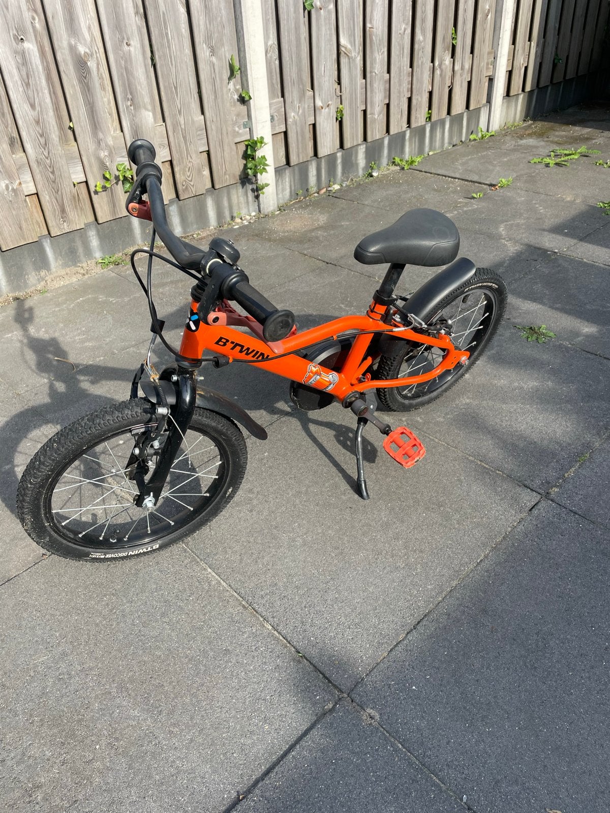 Lichtgewicht kinderfiets 16 inch, Fietsen en Brommers, Ophalen, Gebruikt, Velgrem, 16 tot 20 inch