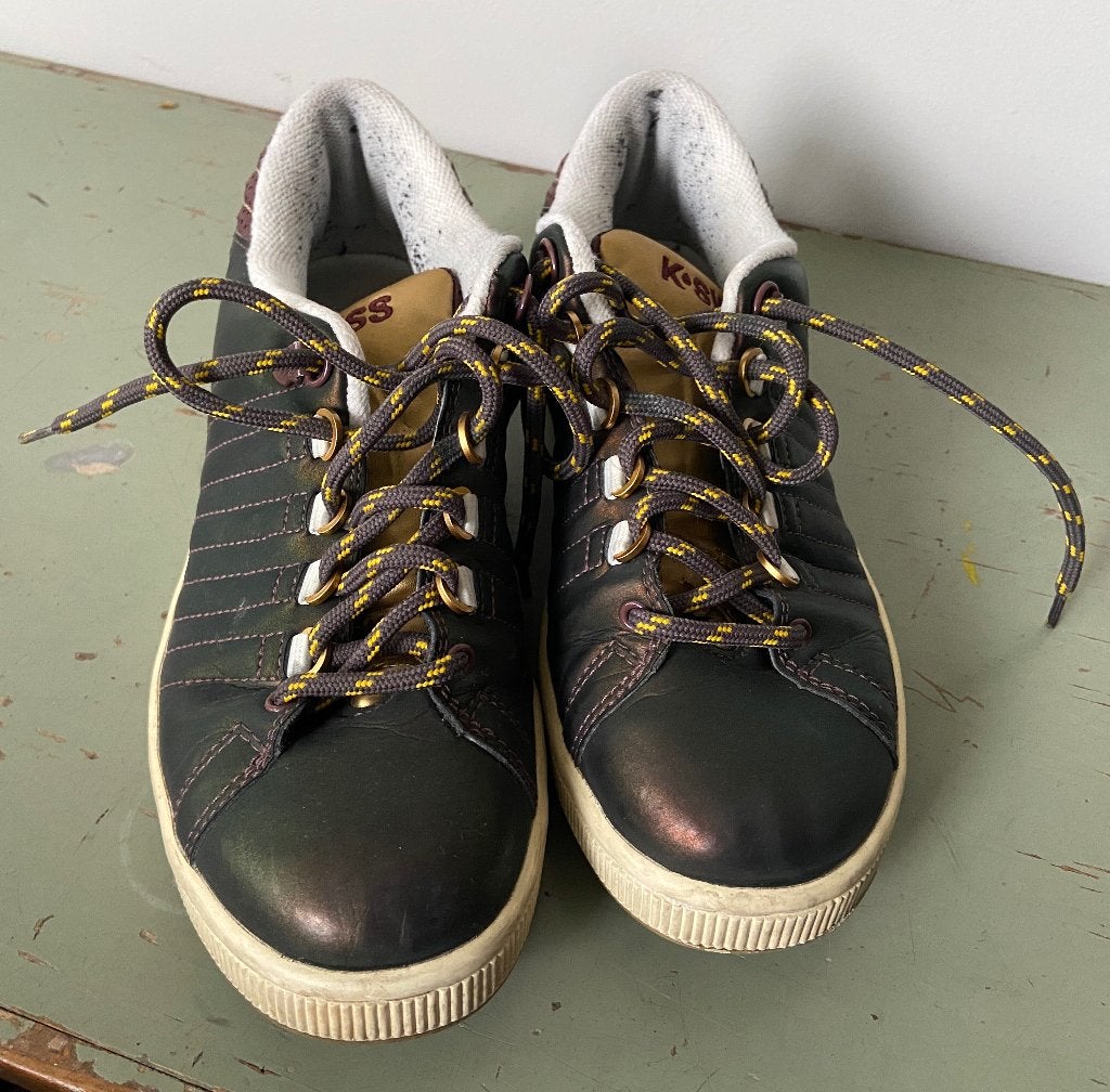 Bronskleurige K.Swiss dames sneakers maat 39, Ophalen of Verzenden, Zo goed als nieuw, Sneakers of Gympen