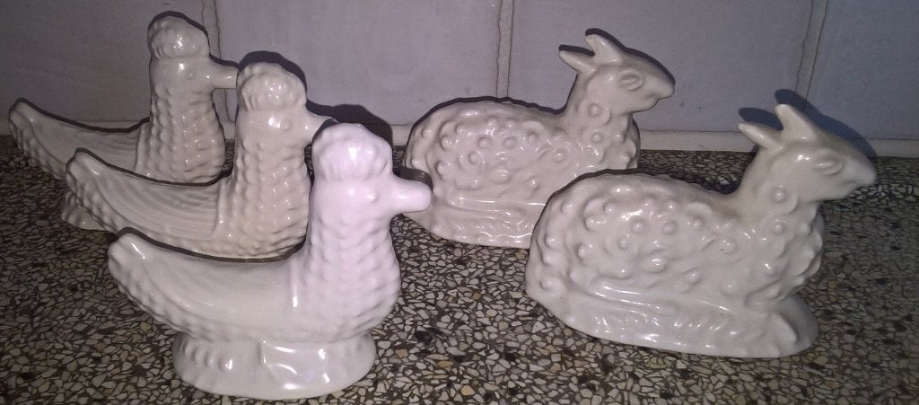 Antieke Boterschaapjes en Boterkippen Hanen PSTK, Ophalen